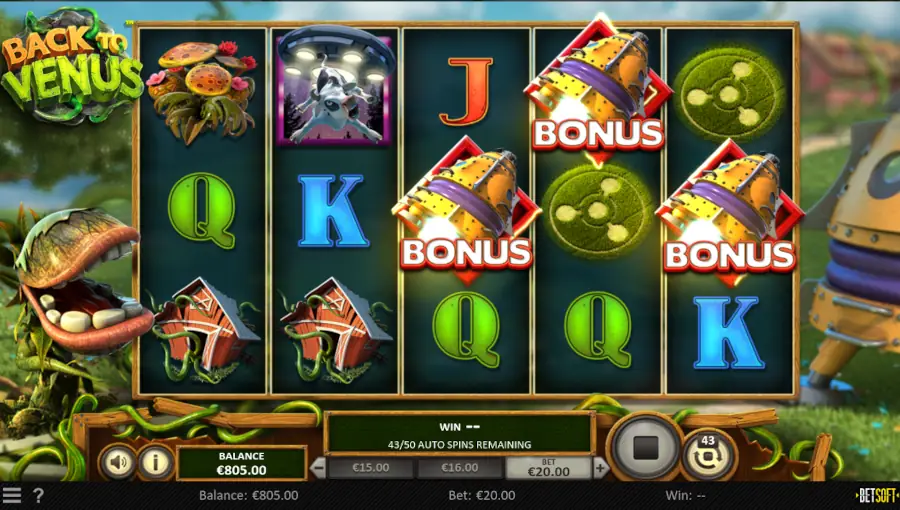 Slot Venus Features Betsoft Slot Venus Features